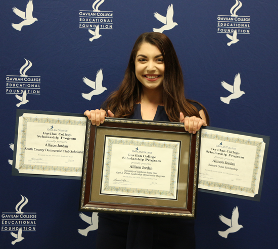 Pister Scholarship winner