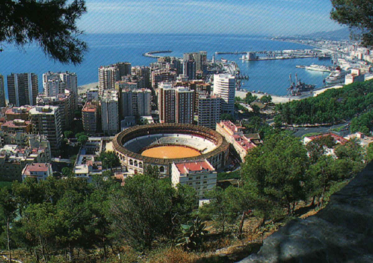 View of Málaga, Spain