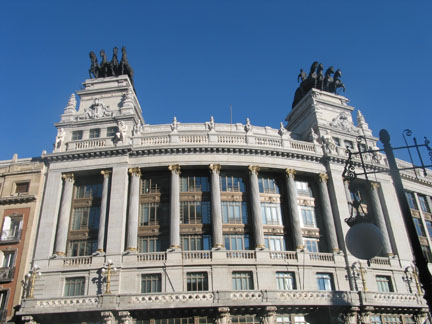 Madrid - a city of magnificent buildings