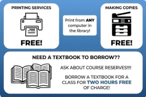Gavilan Library Printing services