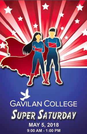 Super Saturday may 5, 9am to 1 pm