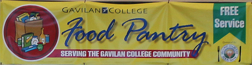 Food Pantry sign