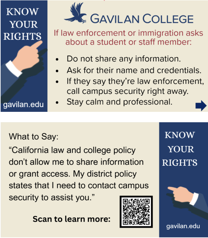 Students Immigration Pocket Card